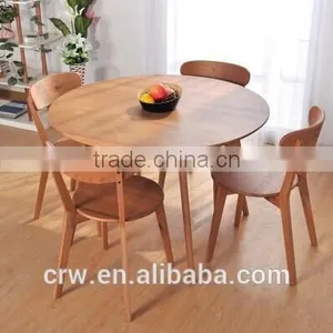 DT-4046 Pretty Design Antique Round Oak Dining Table thumbnail-1