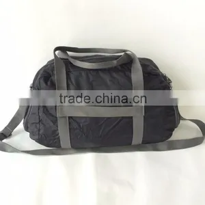 2016 Plain Folding Travel Bag Lightweight Duffel Bag for Gym thumbnail-4