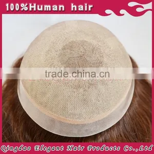 Hot Sale Silk Base Blonde European Hair Women Toupees for White Woman thumbnail-4