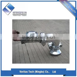 2016 New Arrival Air Operated Spray Head Kits- Side Spray Nozzle+90 Degree Elbow(polished)+air Inline Valve thumbnail-1