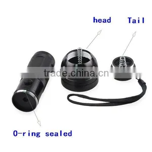 UV Flashlight YT-5351UV 147mm UV Flashlight With 390nm thumbnail-3