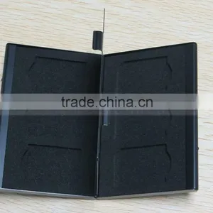 Silver Aluminum Box Portable 6 in 1 Memory Card Case SD/SDHC/MMC 6x SD Card Cases thumbnail-5