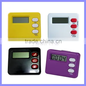 AG13 Battery Power Strong Magnet Stainless Steel Holder Family Count Up Countdown Digital Cooking Timer thumbnail-1