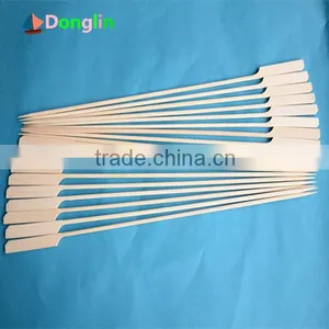 Eco-friendly Flag Bamboo Skewer Paddle Skewer Pick thumbnail-1