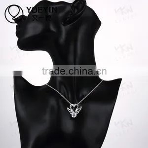 Silver Plated Zircon Luxurious Fashion Necklace Jewelry thumbnail-6