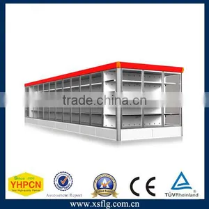 Supermarket Fruit and Vegetable Display Cooler / Air Curtain Cabinet thumbnail-1