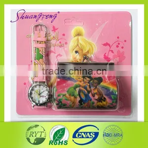 Express Fashion Quartz Watch With Wallet for Kids thumbnail-1