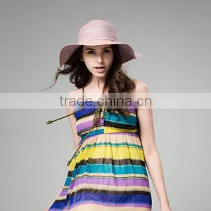 2013 New Colorful Fashion Summer Lady Straw Wide Brim Hat and Cap thumbnail-1