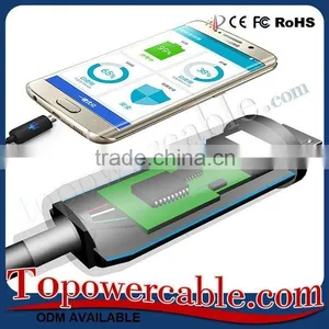 Quick Charge And High Speed Led Cell Phone Cable For Samsung S7 thumbnail-2