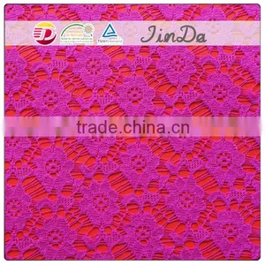 2015 Best Selling 100%Nylon Cupion Lace Fabric Factory Wholesales thumbnail-4