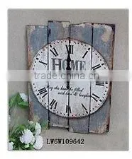 Vintage Antique Handmade Large Home Goods Hanging Metal Decorative Wall Clock Quality Choice thumbnail-2