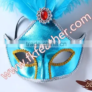 New Products 2016 Feather For Mask Goose Feather And Ostrich Feather Mask For Adult Sex Mask Wedding Supplies thumbnail-5