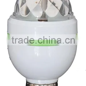 Rotating Disco Ball 360 Degree LED Disco Stage Light Home Party Bulb and Disco Lighting With Star Shower Effects thumbnail-2