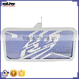 BJ-RG-YA004 Customized Oil Cooler Radiator Guards Cover Grille Motorcycle Stainless Steel Blue Radiator For Yamaha Yzf R3 2015 2 thumbnail-3