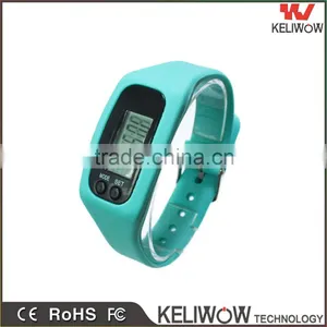Keliwow High Quality Health Watch, Gift Silicon Watch With 3D Pedometer Calorie Watch Silicone Bracelet thumbnail-4