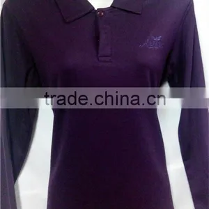 Plain Cotton Women T-shirts Long Sleeve T-shirts thumbnail-4