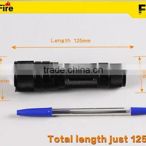 Zooming Rechargeable Led Flashlights For Hiking With AAAbattery thumbnail-4