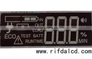 HTN Type Negative 7 Segment 3 Digit Lcd Display thumbnail-1