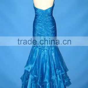 Wholesale Factory Low Price Floor Touching Backless Evening Dress Guangzhou thumbnail-3