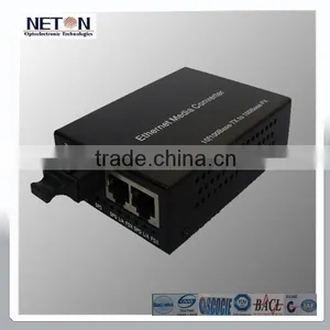 Ethernet MMF 10/100Mb/s 2km 850nm VCSEL Dual sc Fiber Optic to Rj45 Media Converter thumbnail-1