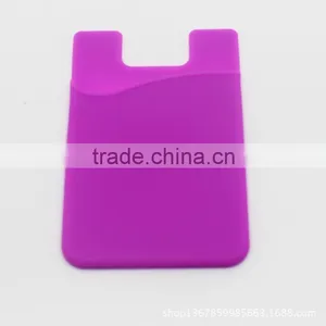Wholesale Silicone 3M Cell Phone Back Sticker Card Holder thumbnail-6