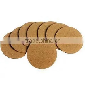 Factory Wholesale New Design Custom Sublimation Blank Cork Coaster thumbnail-1
