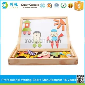 Wooden Magnetic Animal Puzzle Drawing Board thumbnail-1