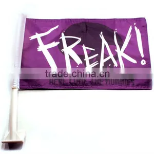 Promotional Plastic Pole Car Flag thumbnail-1