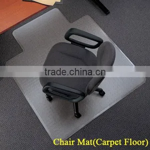 Pvc Flat Pile Carpet Chair Mat thumbnail-3