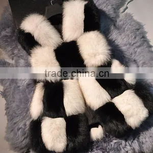 New 2015 Winter Vest Women Artifical Fox Fur Vest High-Grade Fur Coat Fashion Women Clothes thumbnail-1