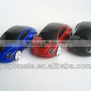 2.4Ghz 3D Custom Car Shaped Mouse With Led Light for Laptop Computer thumbnail-1