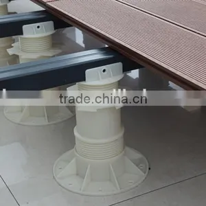 Adjustable Plastic Deck Support Raised Access Floor Pedestal thumbnail-1