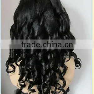China Black Wig Women Toupee Brazilian Lace Front Wigs thumbnail-1