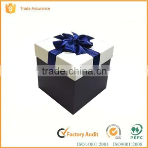 Hot Sale Square Large Gift Box Custom Elegant Lover Wedding Gift Paper Box Supplier's Choice thumbnail-1