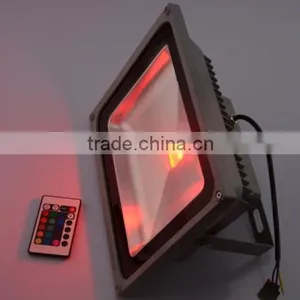 LED Rgb Led Floodlight 50W IP65 Integrated Grey Rgb Led Flood Light thumbnail-4