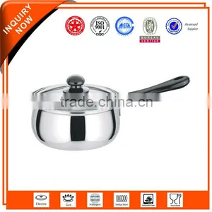 Stainless Steel Saucepan With Single Handle thumbnail-1