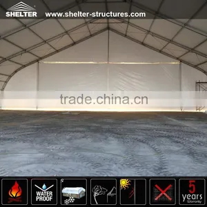 Large Tension Fabric Structures Aircraft Hangar Tent for Civil and Military Aviation Activities thumbnail-2