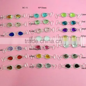 Stock Hot Selling Factory Price Rhinestone Connector for Headband/hairwear(RC-51) thumbnail-1