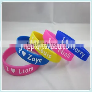 Printed Personalized Silicone Bracelet for Music Party thumbnail-2