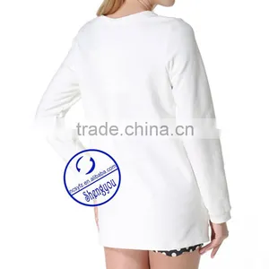 Custom 100% Cotton Maternity's Hoodies & Sweatshirts With Side Zipper thumbnail-6