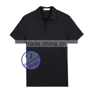 Custom Bulk Wholesale Black Polo Shirt for Men thumbnail-6