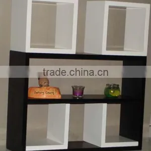 Combination Yourself Modern and Antique Wooden Storage Shelf thumbnail-1