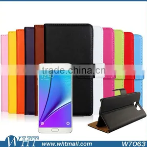 Leather Case for Samsung Galaxy Note 5 Luxury Mobile Phone Accessories thumbnail-6