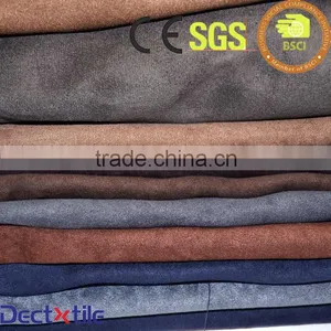 Upholstery Suede 100% Polyester Fabric for Jacket Sofa Shoes thumbnail-4