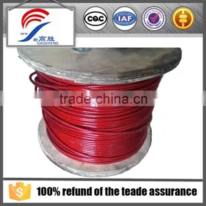1x19 Pvc Coated Wire Cable Used in Aircraft Company thumbnail-1