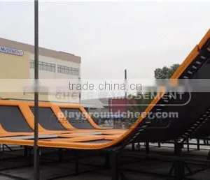 Cheer Amusement Custom Indoor Big Trampoline Park thumbnail-5