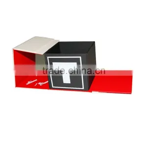 High-end Custom Logo Cardboard Watch Storage Box , Single Watch Packgaging Box thumbnail-2