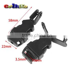 5/8" Plastic Detach Swivel Buckle for Business Job ID Card Badge Holder & Lanyard #FLC432-15B thumbnail-1