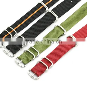 Fashion Style Colorful Fabric Nylon Watch Strap thumbnail-4