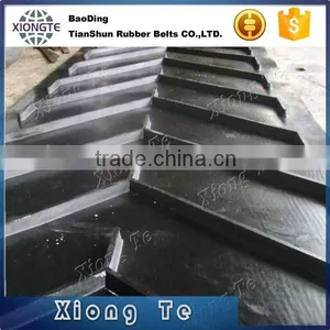 Price of Rubber Waterstop Chevron Bone Pattern Conveyor Belt thumbnail-1